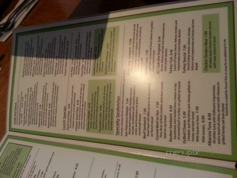 Elly's Pancake House - Elk Grove Village, IL menu_pic