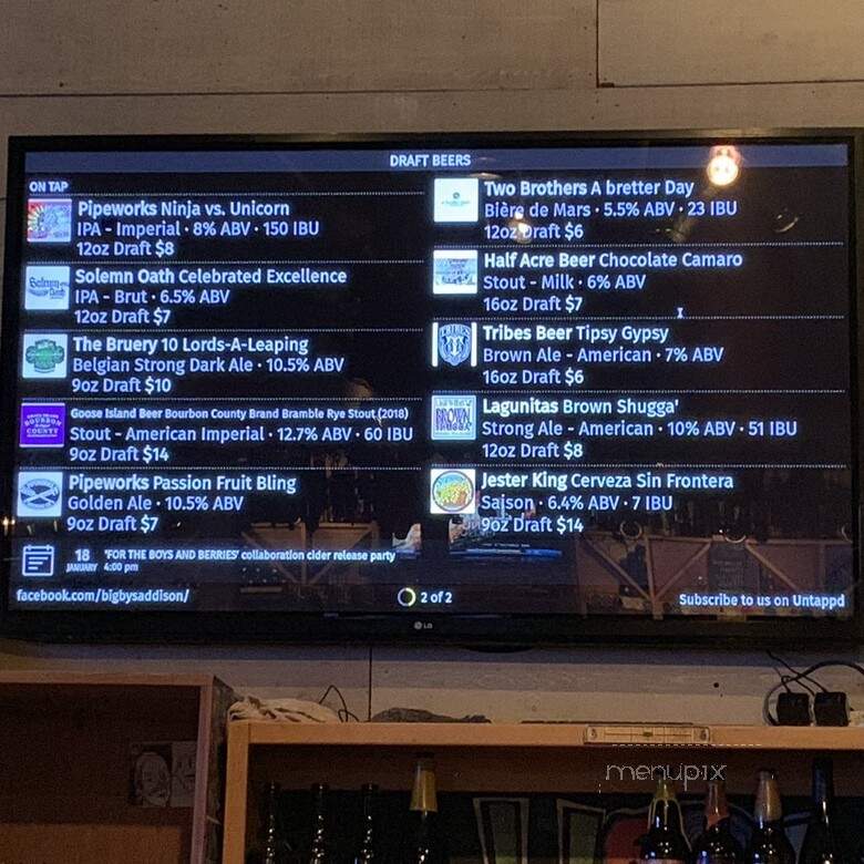Bigby's Pour House - Addison, IL