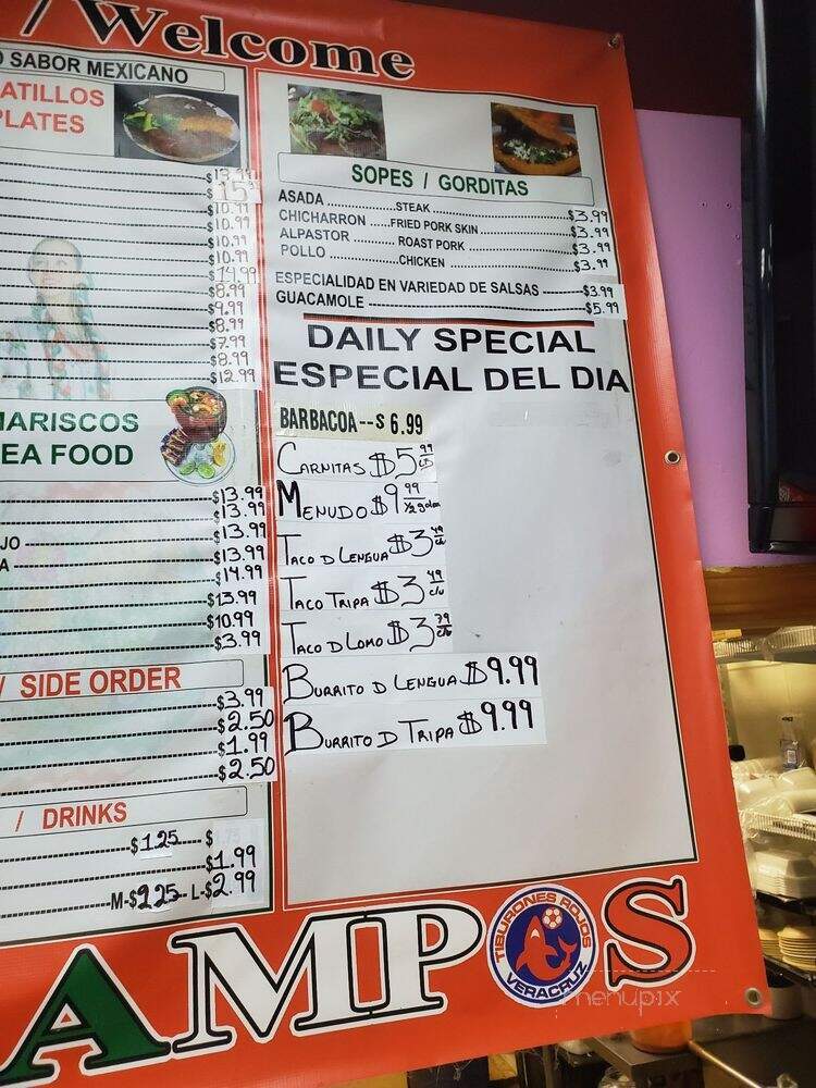 Carniceria Y Taqueria La Esperanza - Cary, IL menu_pic