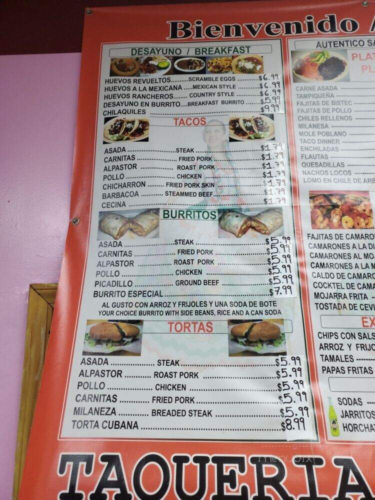 Carniceria Y Taqueria La Esperanza - Cary, IL menu_pic