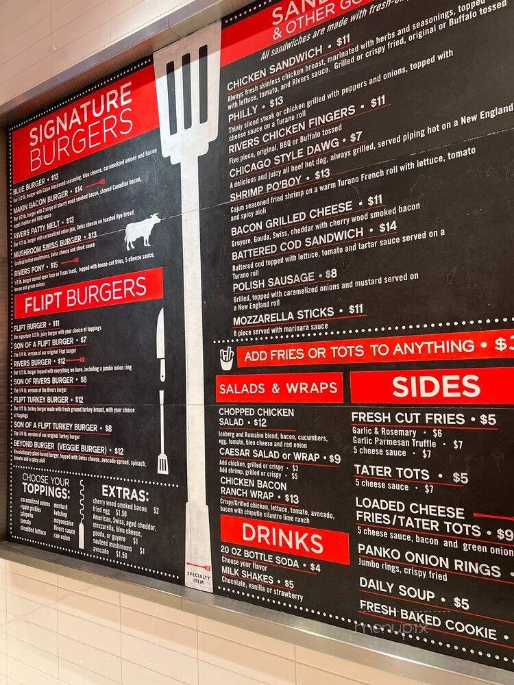 Flipt - Des Plaines, IL menu_pic