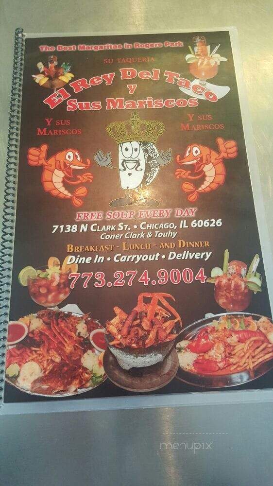Su Taqueria El Rey Del Taco - Chicago, IL menu_pic