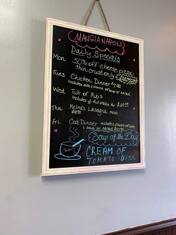 Melina's Trattoria & Lounge - Elmhurst, IL menu_pic