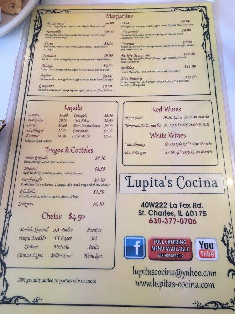 Lupita's Cocina - St. Charles, IL