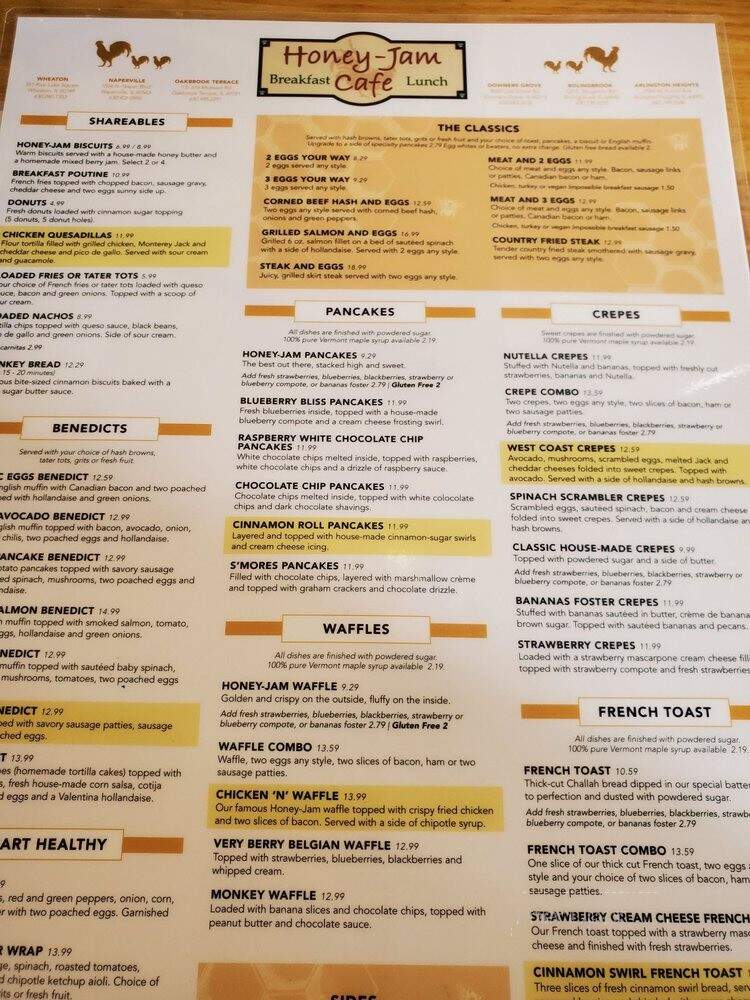 Butterfield's Pancake House - Oak Brook, IL menu_pic