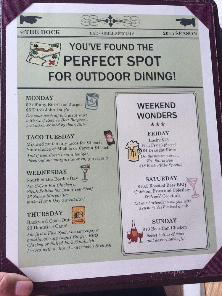The Grill Room - Woodridge, IL menu_pic