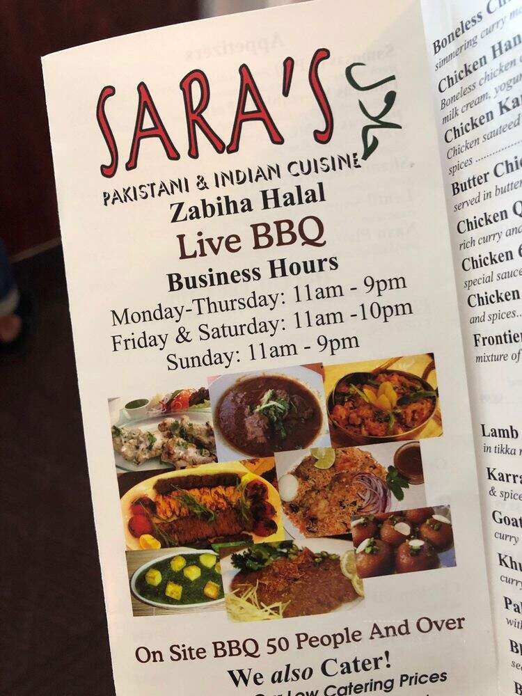 Sara's Grill & Eastern Cuisine - Naperville, IL
