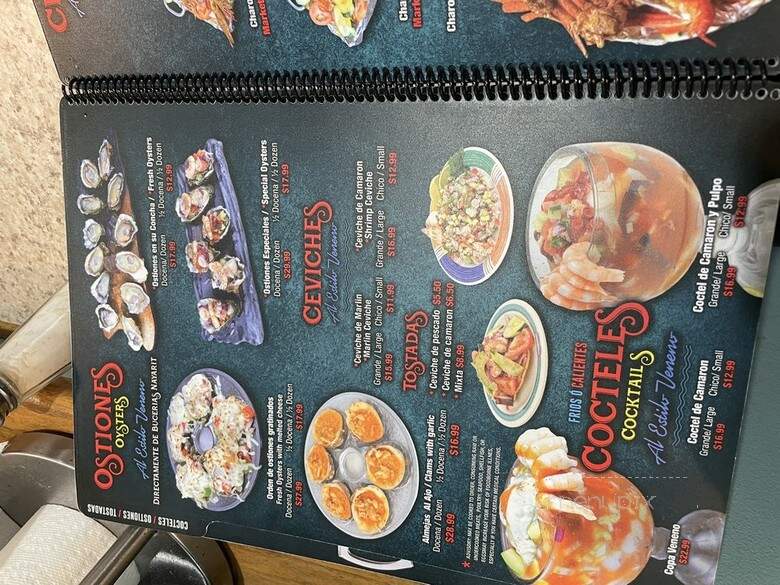 Marisco's El Veneno - Chicago, IL menu_pic