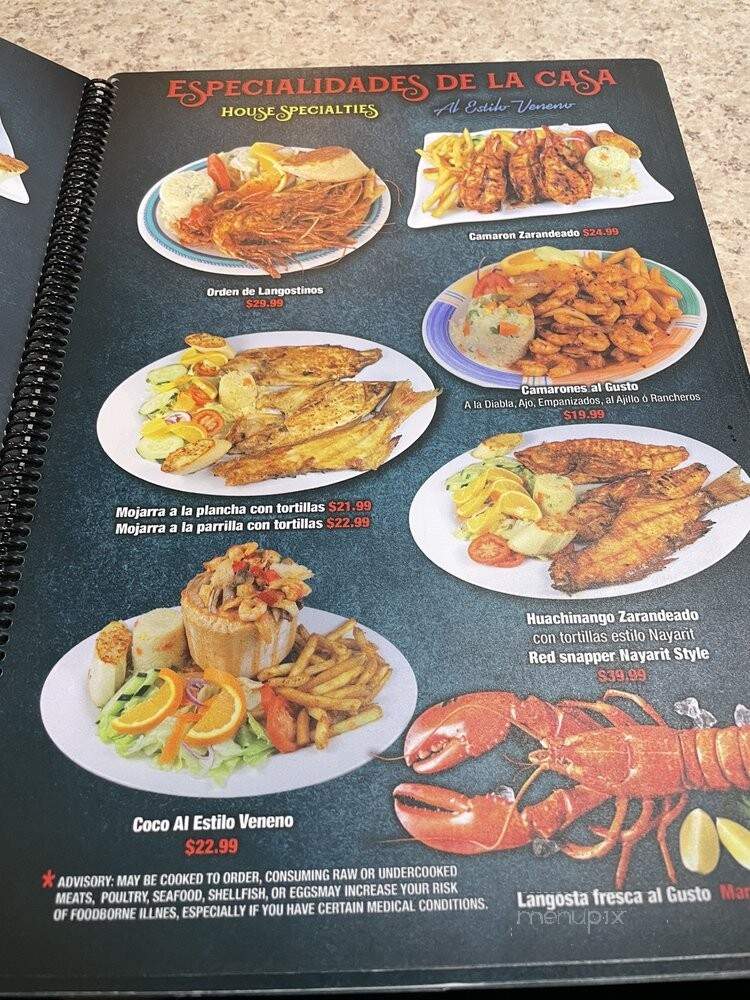 Marisco's El Veneno - Chicago, IL menu_pic