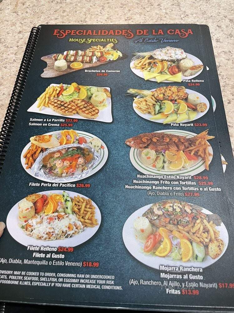 Marisco's El Veneno - Chicago, IL menu_pic