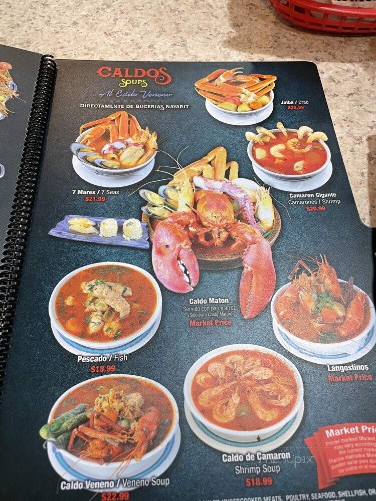 Marisco's El Veneno - Chicago, IL menu_pic