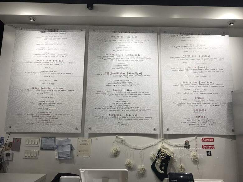 Spanglish Mexican Kitchen - Chicago, IL menu_pic