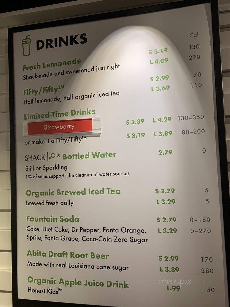Shake Shack - Chicago, IL menu_pic