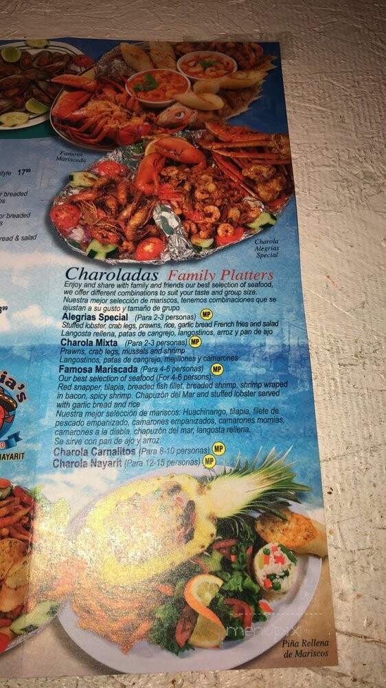 Restaurant Veneno De Nayarit - Chicago, IL menu_pic