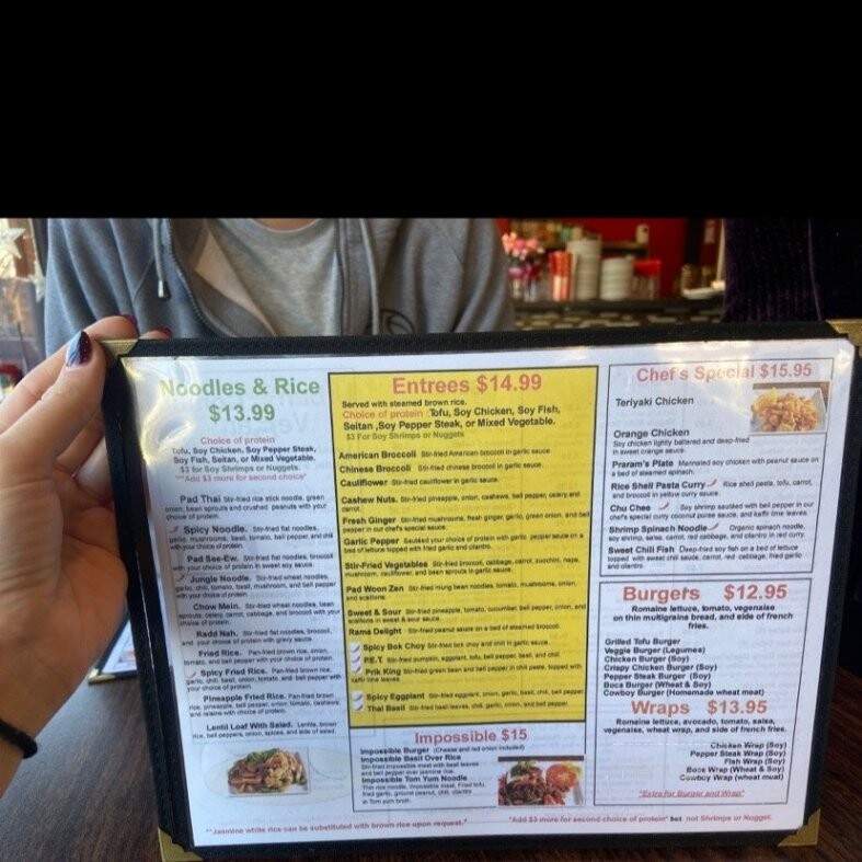 Urban Vegan - Chicago, IL menu_pic