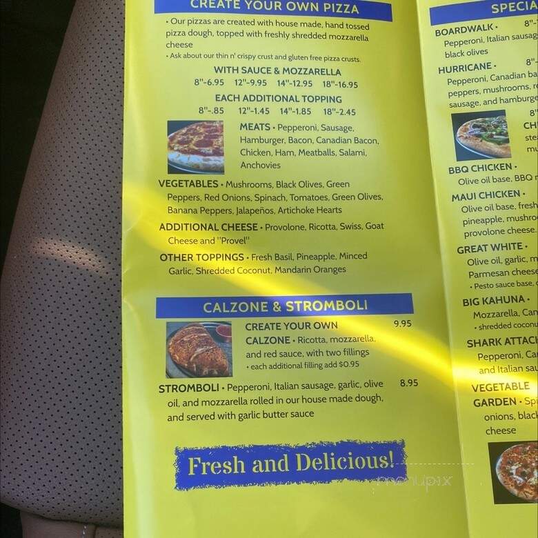 Boardwalk Pizza - Ellisville, MO menu_pic
