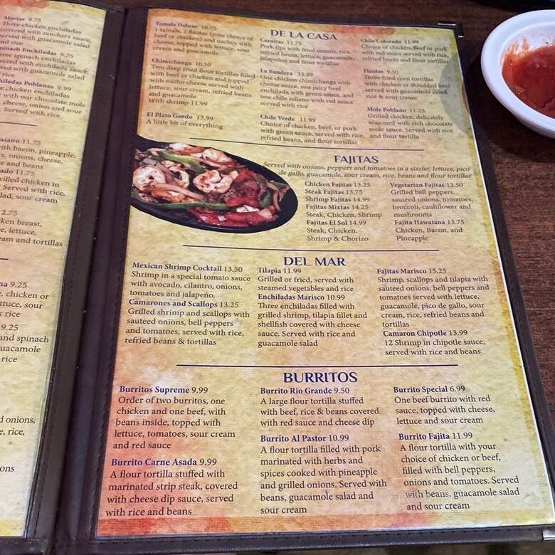 Los Cabos - Sullivan, MO menu_pic