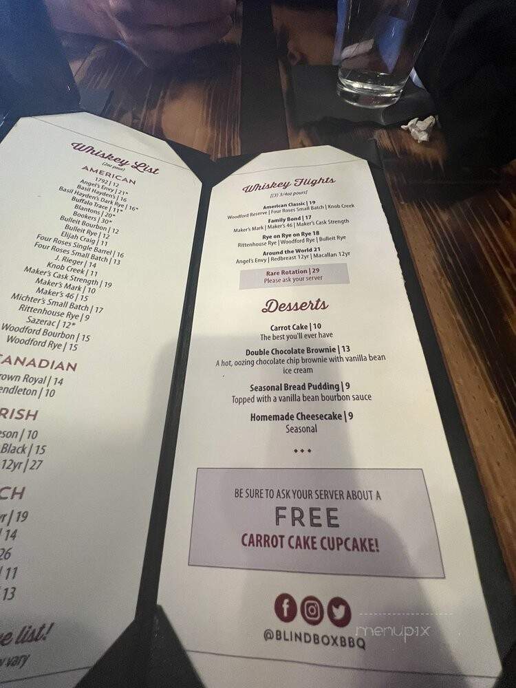 Blind Box BBQ - Shawnee, KS menu_pic