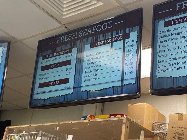 Cajun Seafood - New Orleans, LA menu_pic