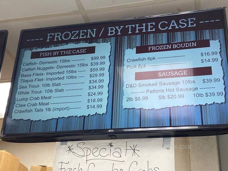 Cajun Seafood - New Orleans, LA menu_pic