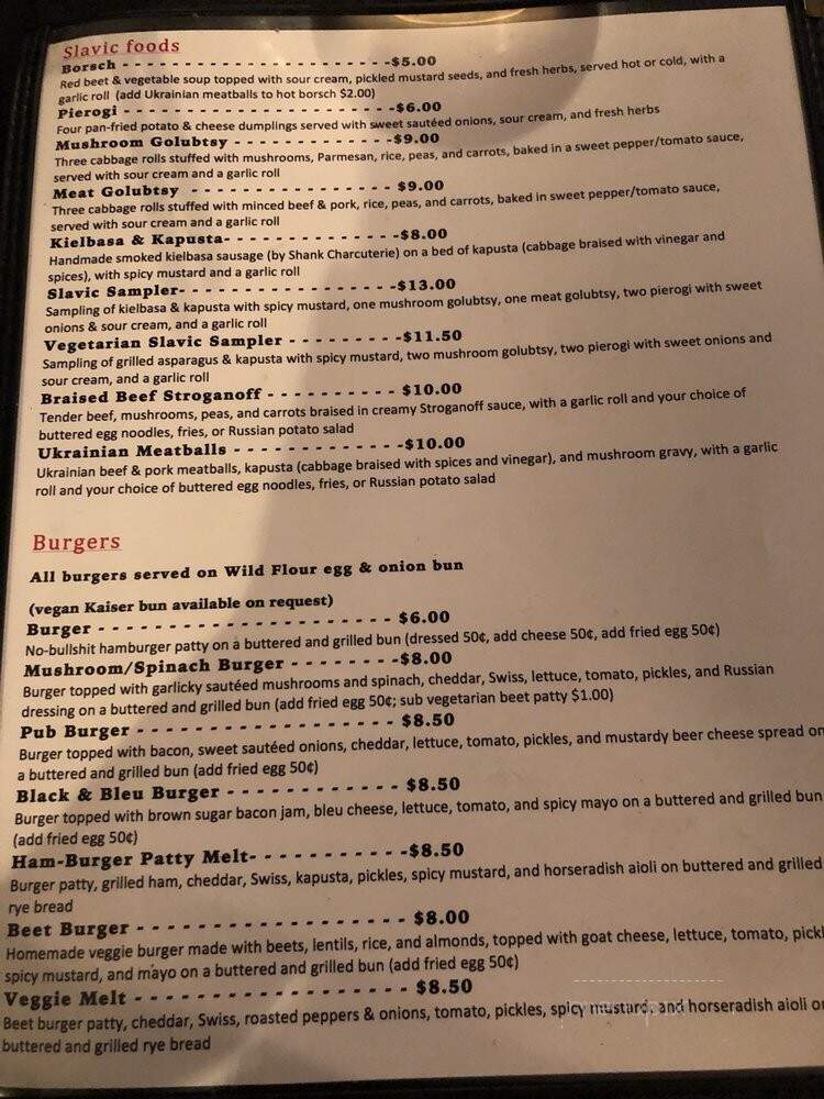 Kukhnya - New Orleans, LA menu_pic