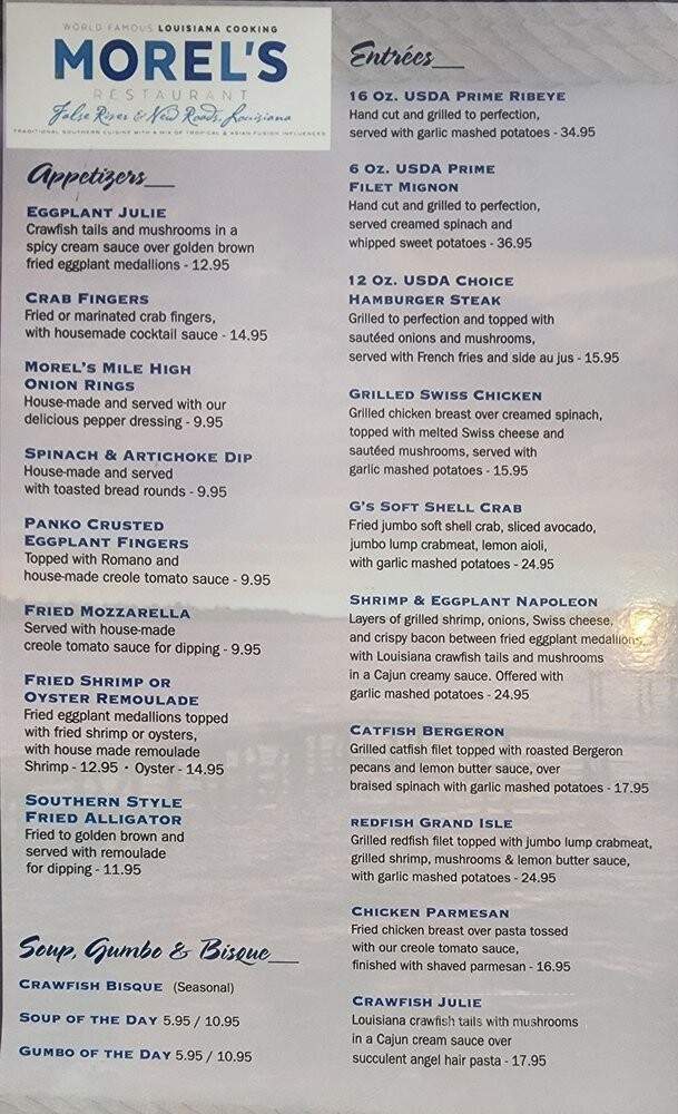 Georgia Morel Antiques - New Roads, LA menu_pic