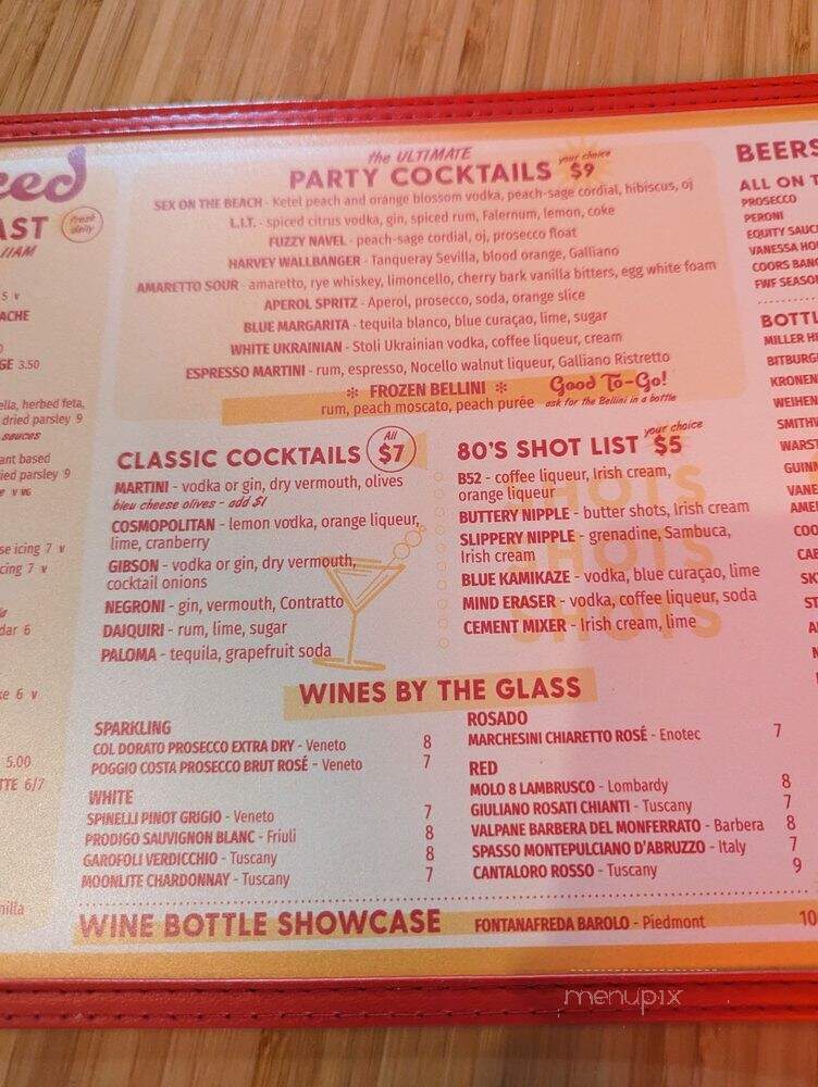 Sauced on Paseo - Oklahoma City, OK menu_pic