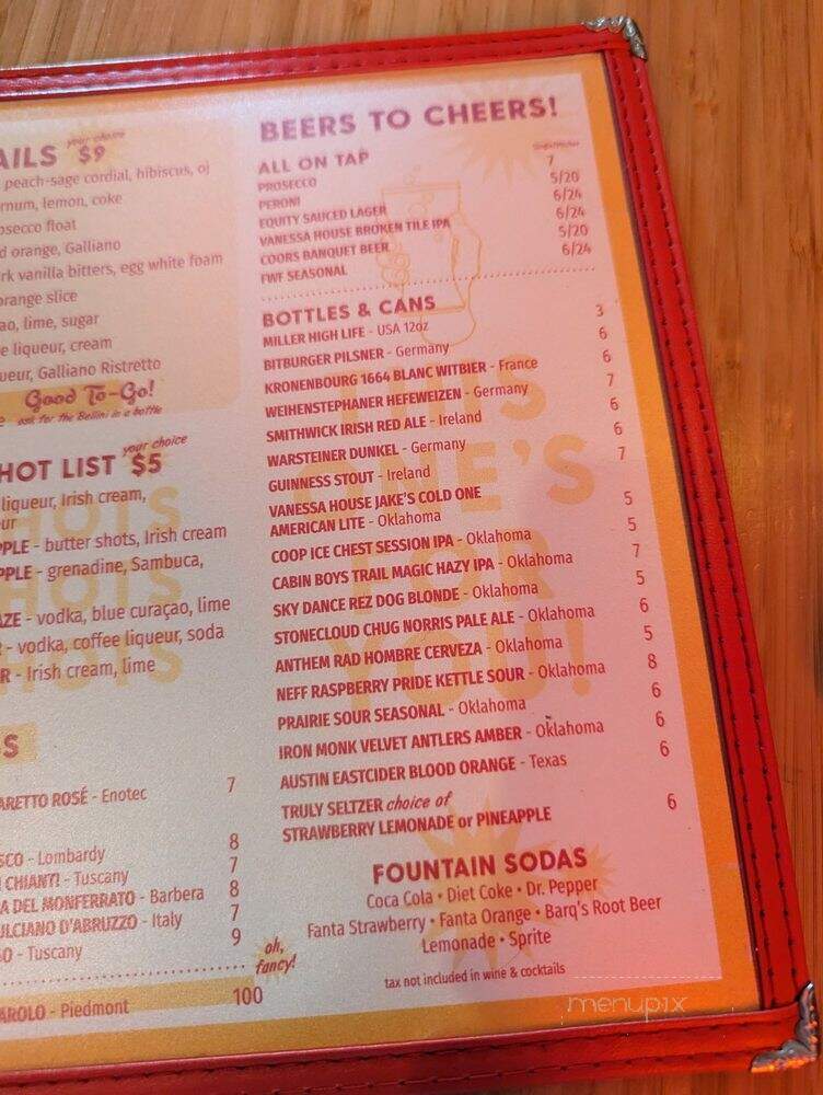 Sauced on Paseo - Oklahoma City, OK menu_pic
