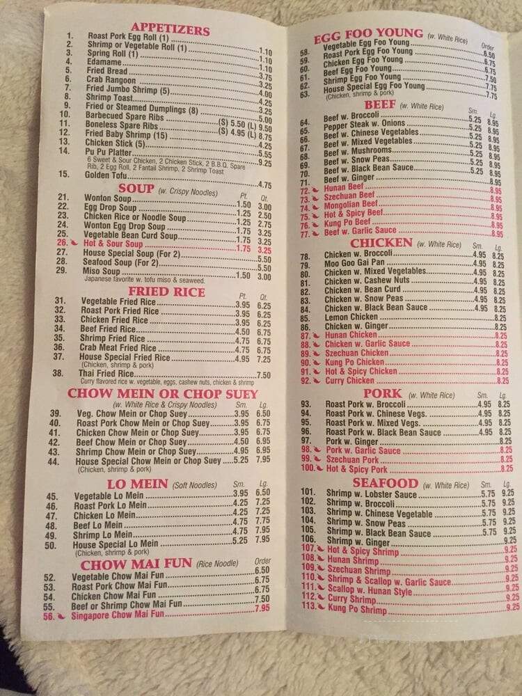 China Wok - Stillwater, OK menu_pic