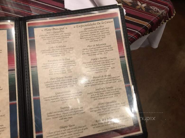 Rolando's Nuevo Latino Restaurante - Fayetteville, AR menu_pic
