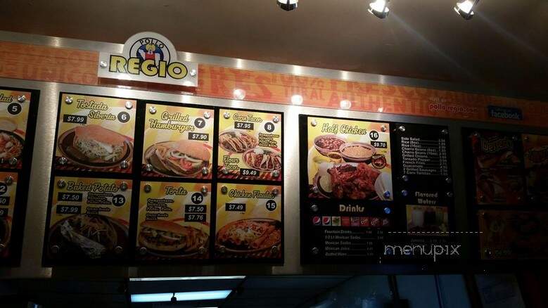 El Pollo Regio - Plano, TX menu_pic