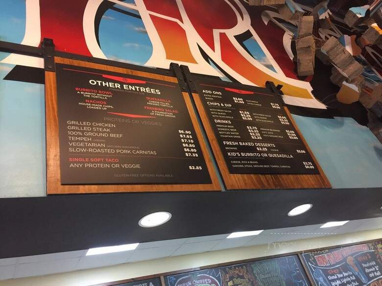 Freebirds World Burrito - Irving, TX menu_pic