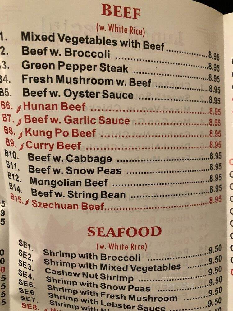 China Wok - Frisco, TX menu_pic