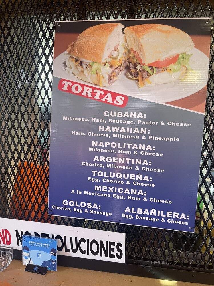 Los Compadres Taqueria - Garland, TX menu_pic