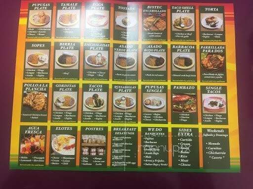 El Carreton Tortilleria - Grand Prairie, TX menu_pic