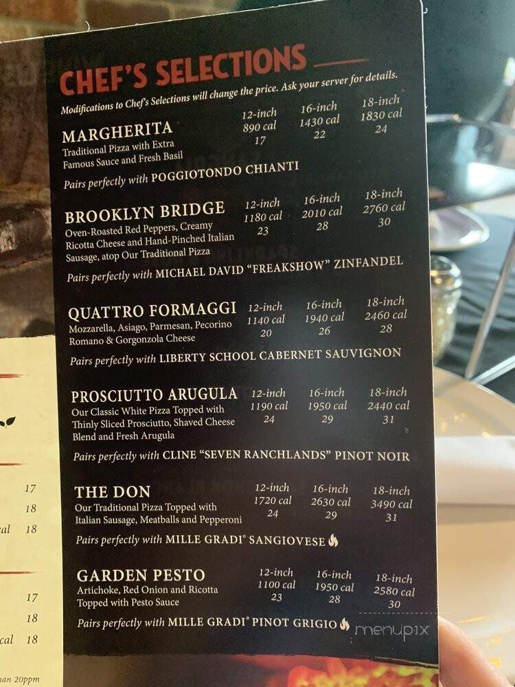Grimaldi's - Grapevine, TX menu_pic