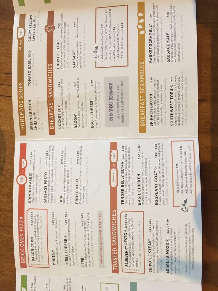 Modmarket - Southlake, TX menu_pic