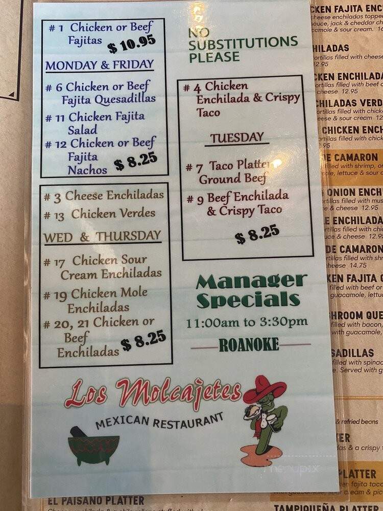 Los Molcajetes Mexican Restaurant - Roanoke, TX