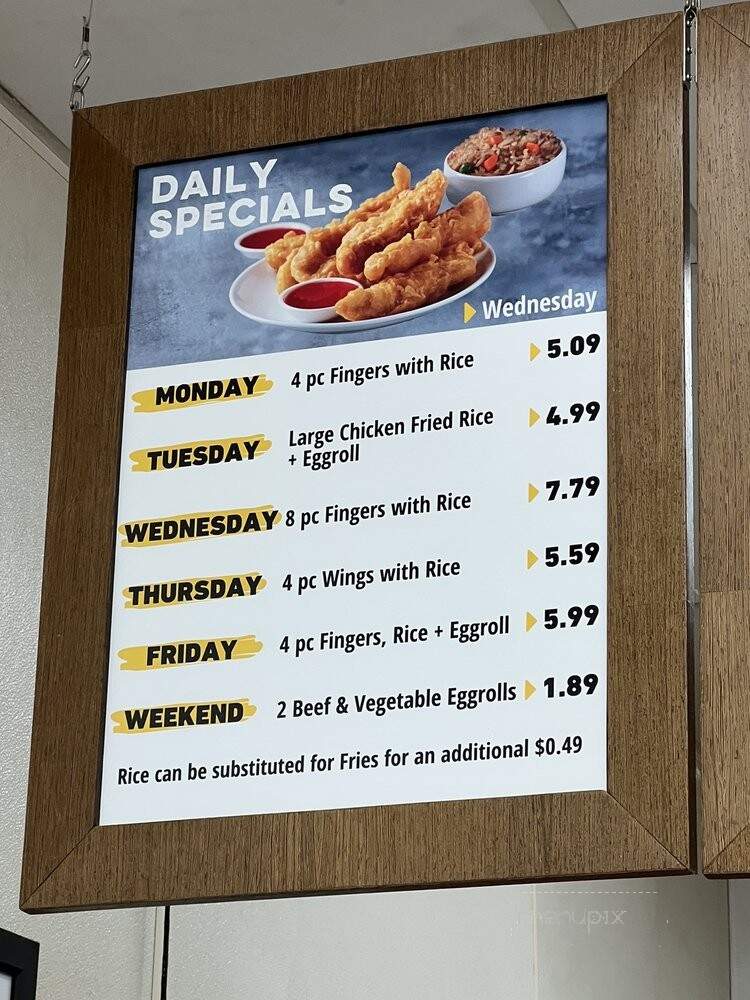 The Original Chicken-n-rice - Dallas, TX menu_pic