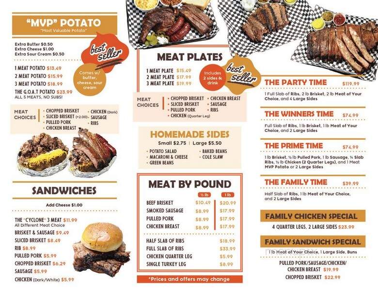 Winners BBQ - Plano, TX menu_pic