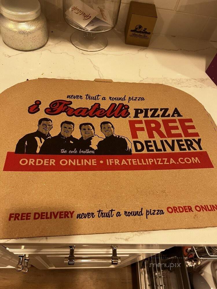 i Fratelli Pizza North Dallas - Dallas, TX menu_pic