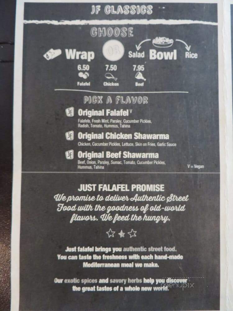 Just Falafel - Houston, TX