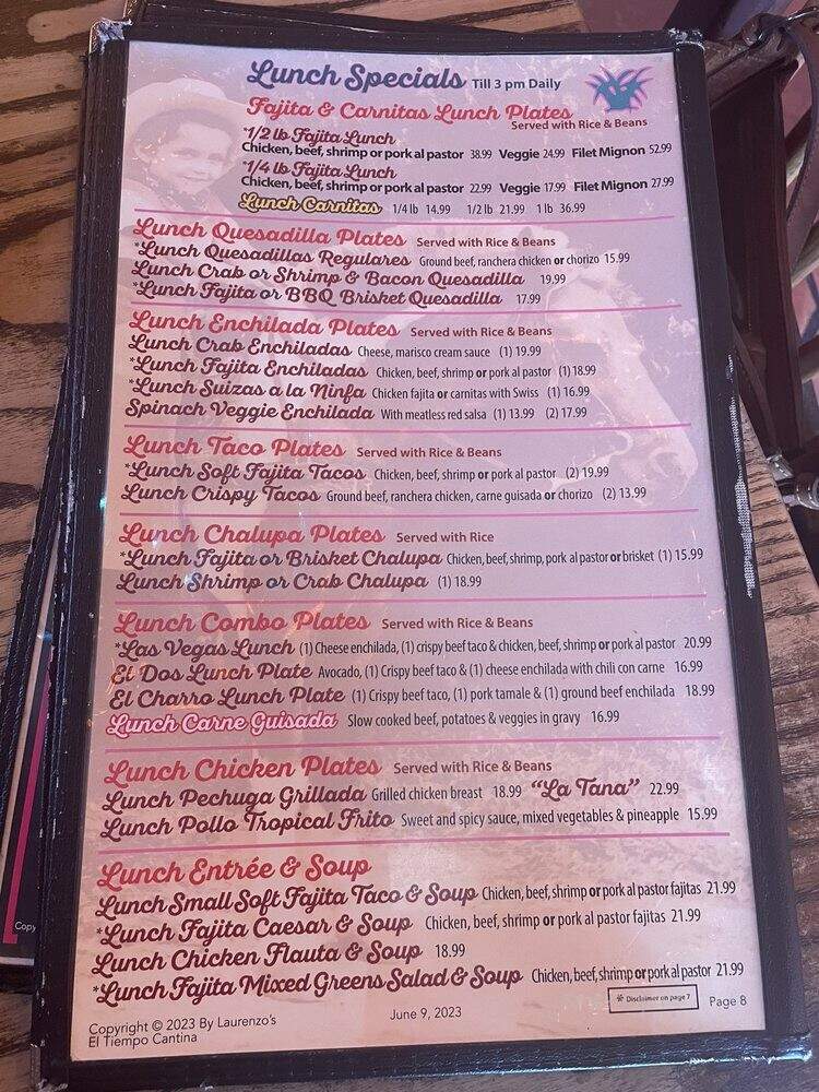 Laurenzo's El Tiempo Cantina - Houston, TX