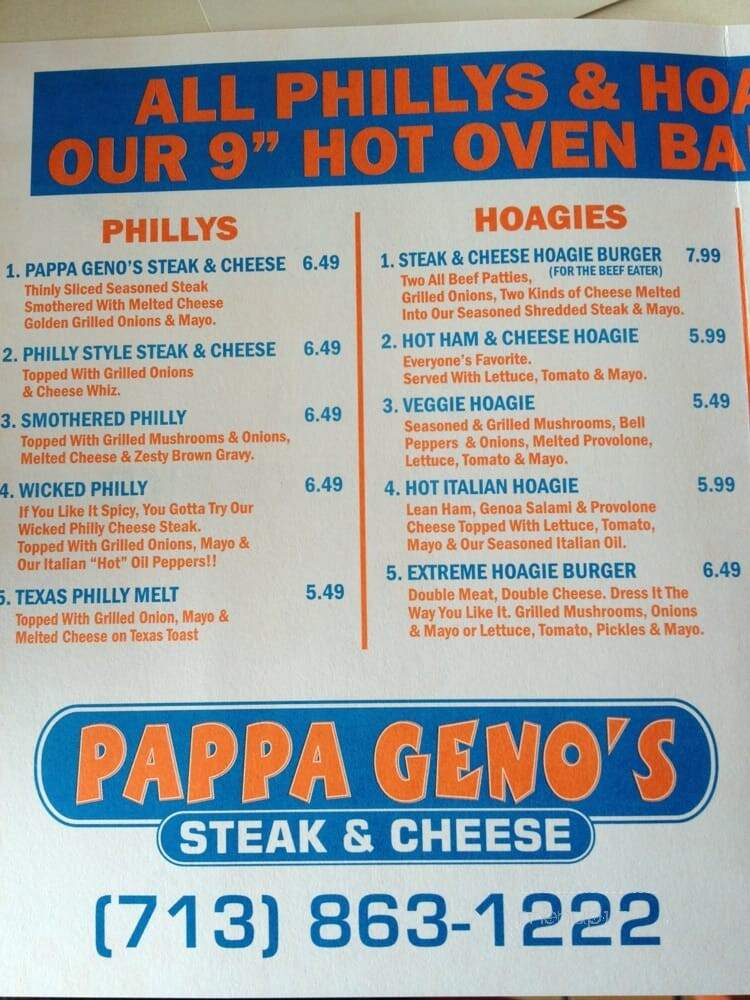 Pappa Geno's - Houston, TX