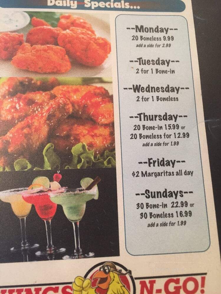 Wings N' Go - Houston, TX menu_pic