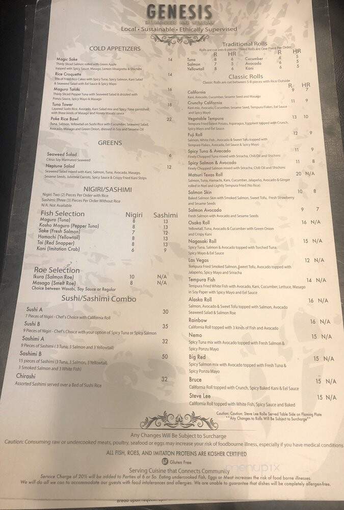 Genesis Steakhouse & Wine Bar - Houston, TX