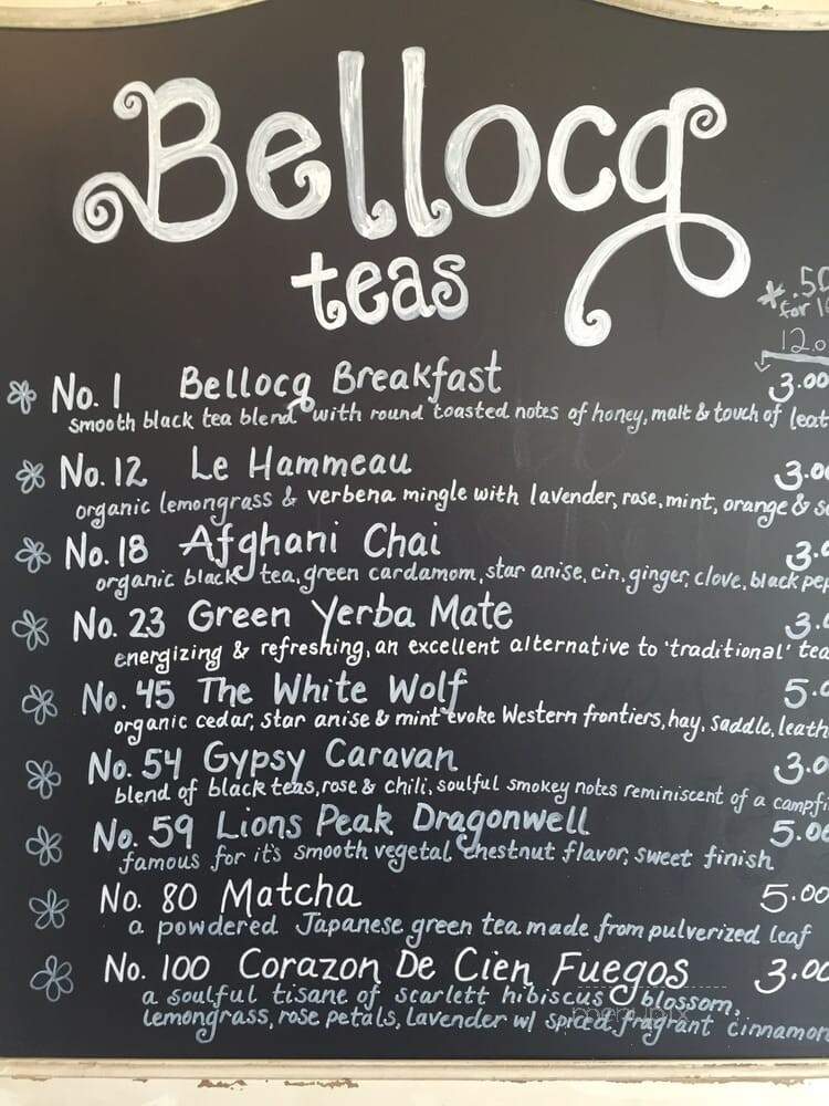 LEFT HAND Coffee - Montauk, NY menu_pic