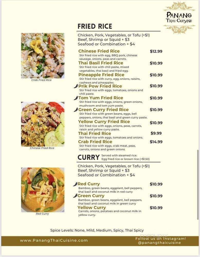 Panang Thai Cuisine - Houston, TX