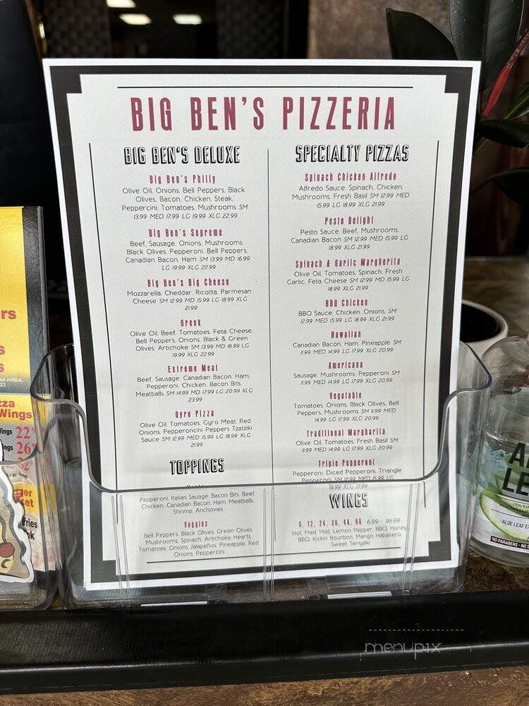 Big Ben's Pizzeria - Houston, TX