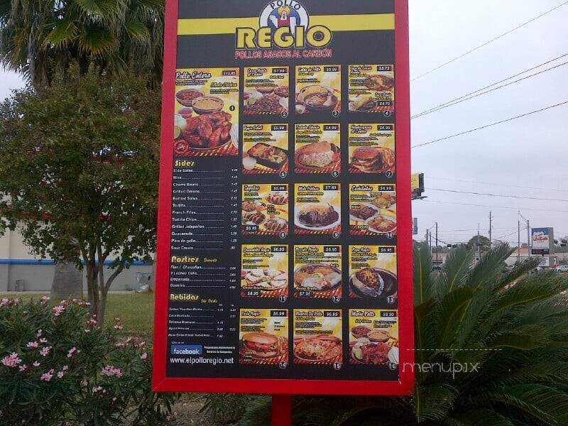 El Pollo Regio - Houston, TX menu_pic